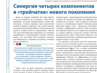 Синергія 4-х компонентів